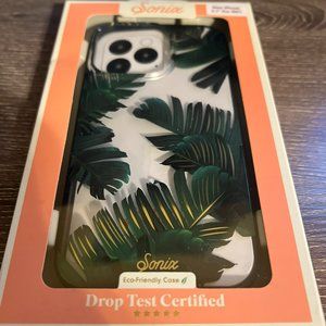 Sonix Bahama Case for iPhone 13 Pro 10ft Drop Tested Protective Palm Leaf